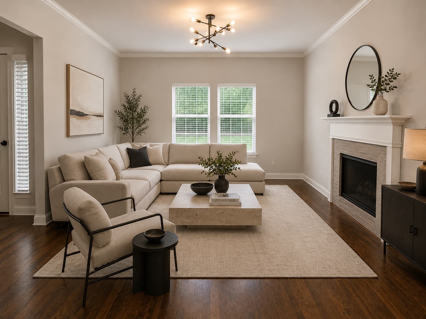 Furnished Living Room Concept — design concept